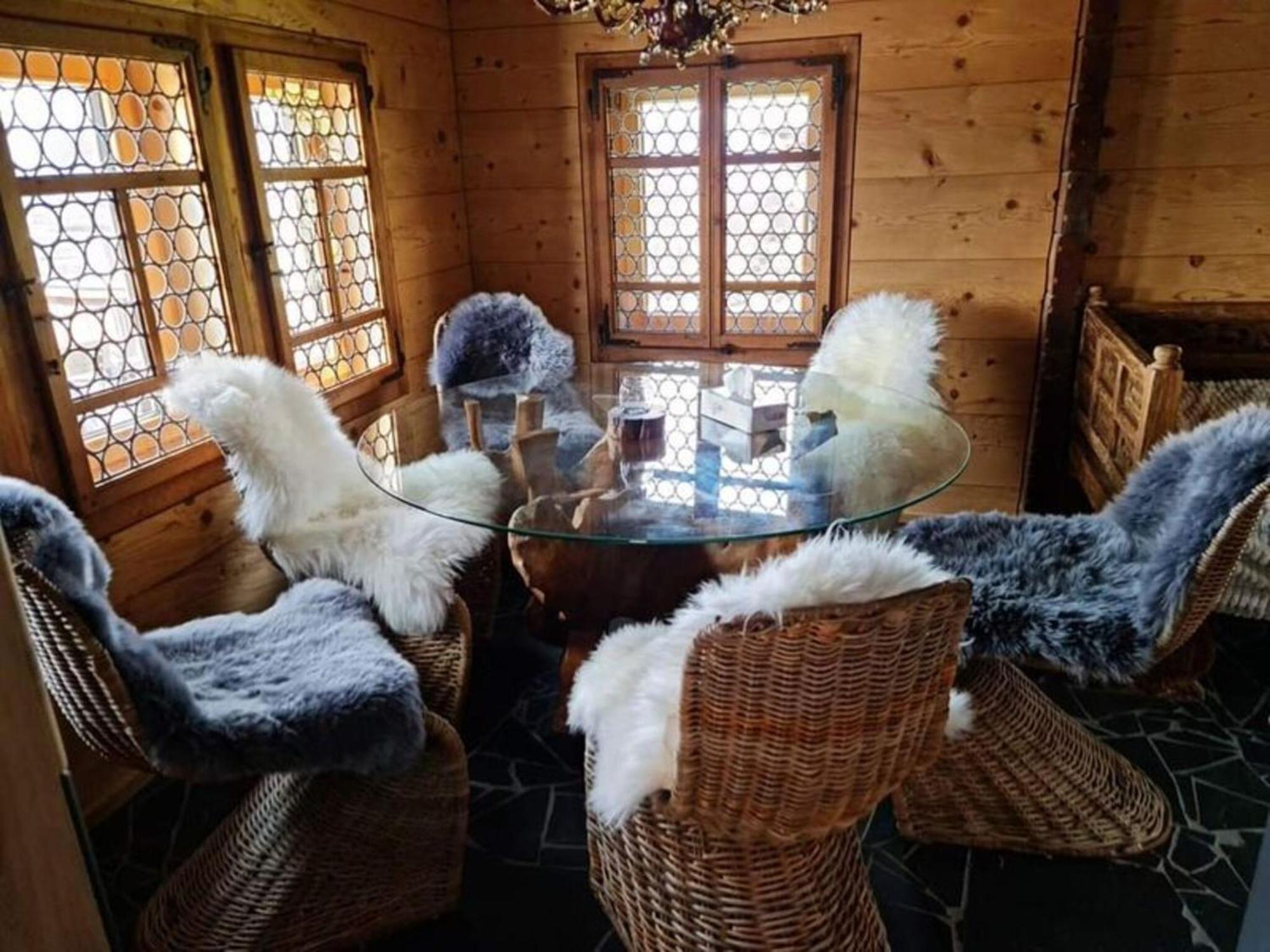 Chalet With View Of The Mountains And The Thun Lake 斯格里维尔 外观 照片