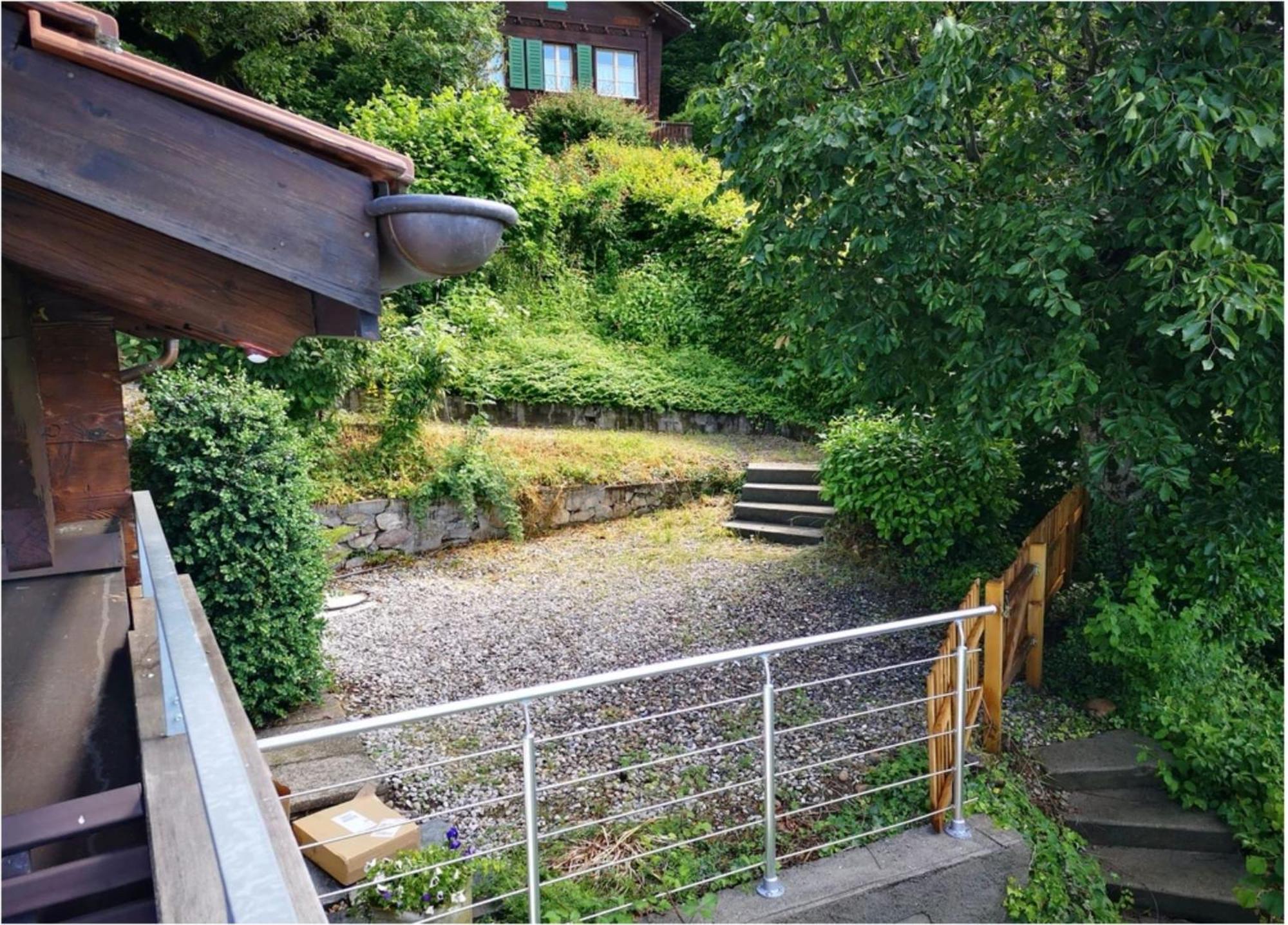 Chalet With View Of The Mountains And The Thun Lake 斯格里维尔 外观 照片