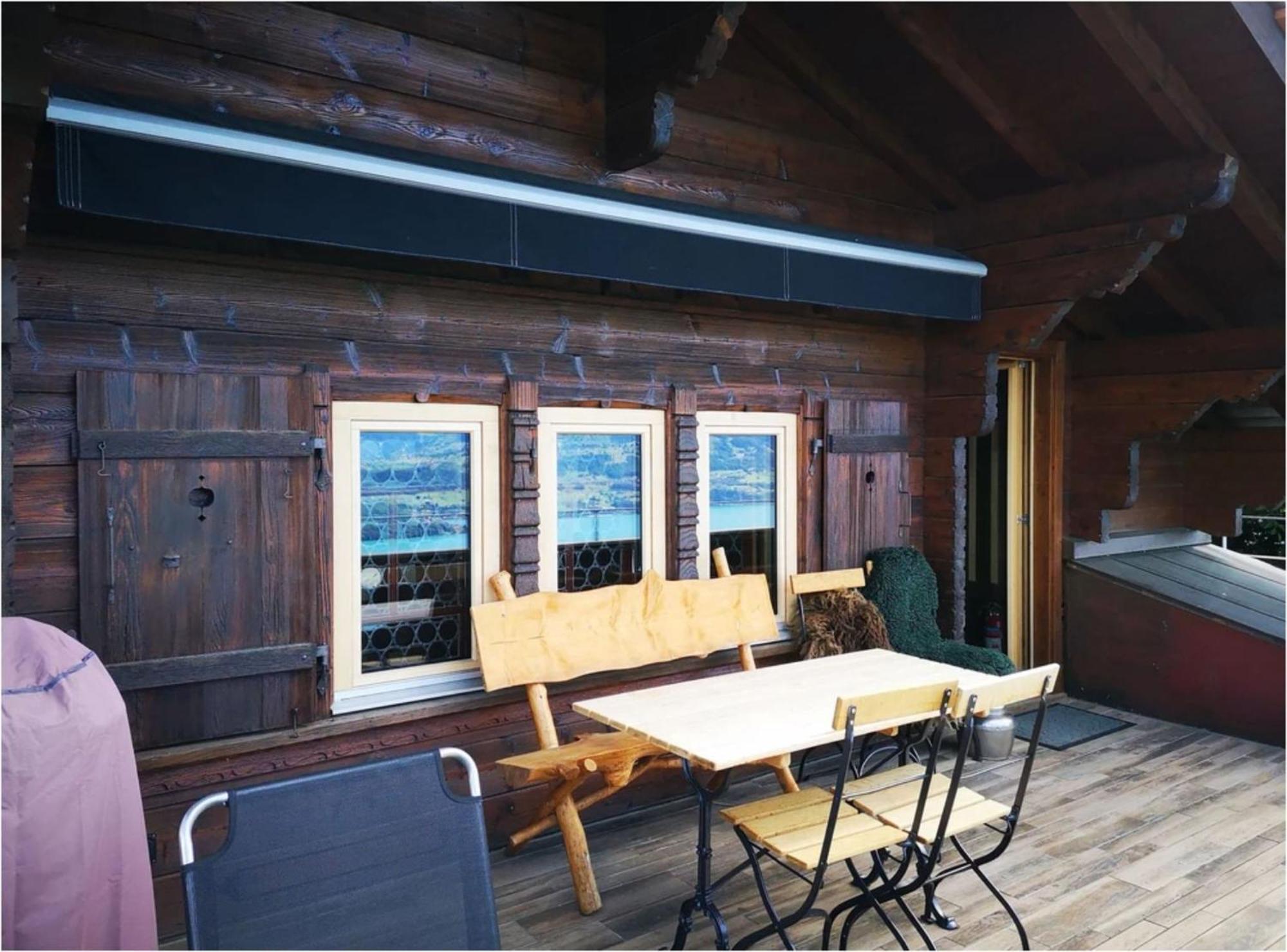 Chalet With View Of The Mountains And The Thun Lake 斯格里维尔 外观 照片